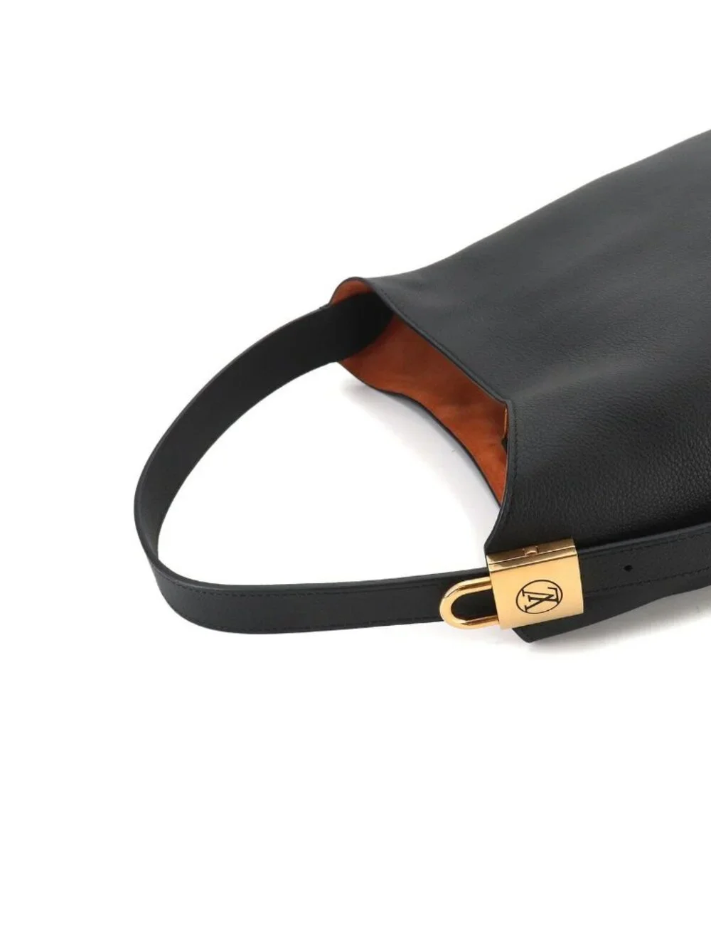 Louis Vuitton Lowkey Hobo MM Shoulder Bag Leather Noir